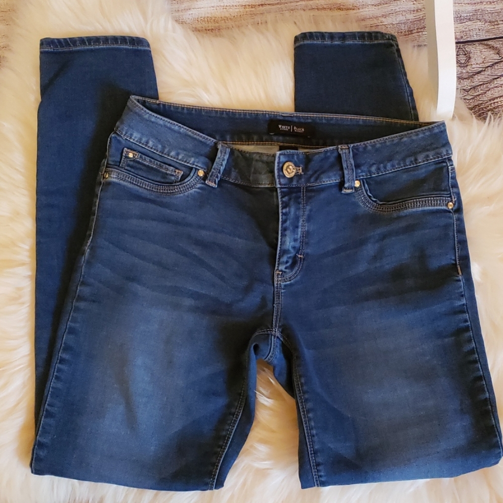 White House Black Market Midrise Jeggings, Size 4R